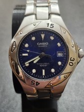 Men's Vintage Casio MTD-1034 Quartz Watch Working New Battery