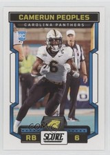 2023 Score Rookies Camerun Peoples (Should Be Card #331) #301 1a7j