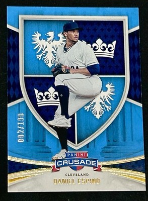 2024 Panini Crusade Daniel Espino #31 Blue /199 Rookie Guardians MLB