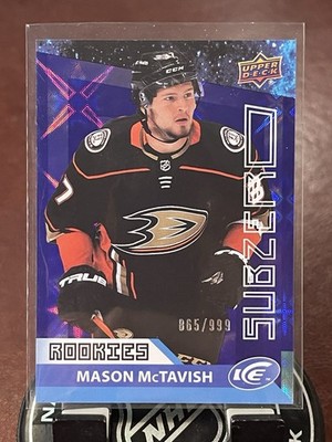 2021-22 Upper Deck Ice Sub Zero Mason McTavish Rookie #SZ-51 /999 Anaheim Ducks