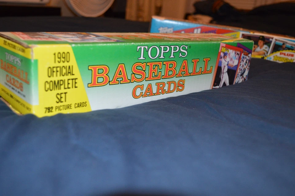 1990 Topps Baseball Official Complete Set, Unsealed, Tape intact, Box 792 Cards - Image 4 of 4