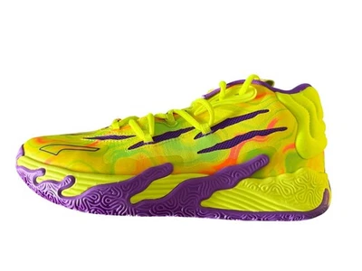 Puma MB.03 Spark Lameloa Ball Basketballschuhe Herren Gr. 43 Sneaker gelb NEU