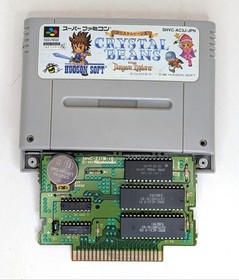 Crystal Beans Nintendo Super Famicom SFC New Battery *Us Seller* SFC 2
