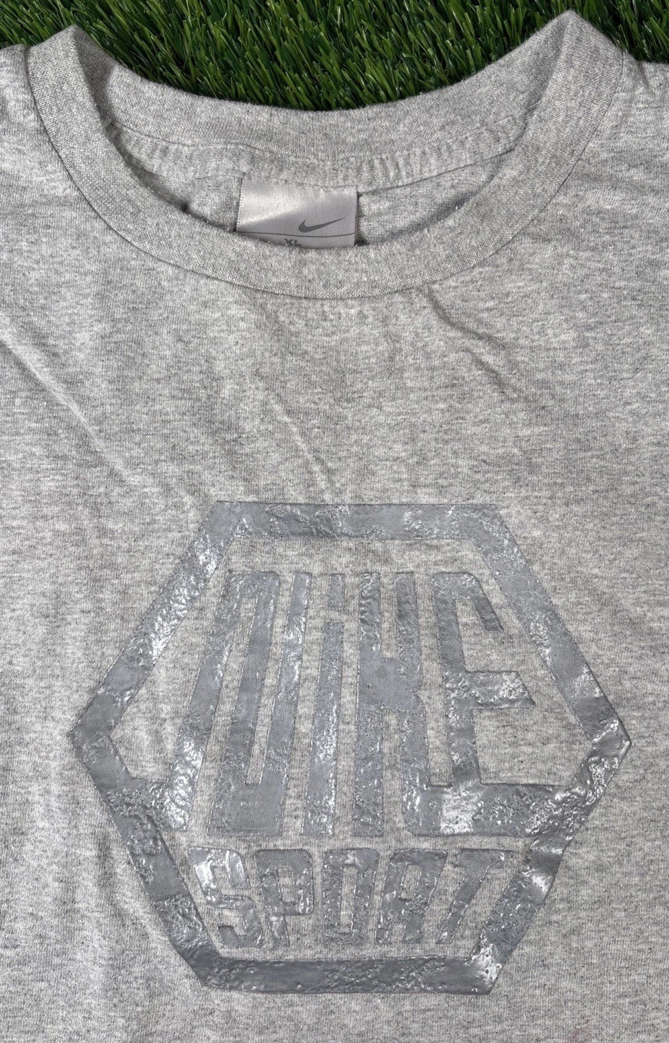 Vintage Nike Sport Grey Tag Grey Shirt Mens Size XL Tee Streetwear thumbnail 5