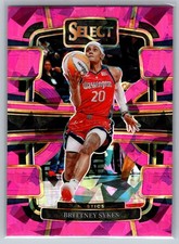 2024 Select WNBA Brittney Sykes Pink Ice #3 Washington Mystics