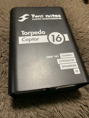 Two notes Torpedo Captor 16