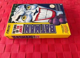 BATMAN RETURN OF THE JOKER  !!!!! NINTENDO NES - AVEC BOITE D'ORIGINE - NOTICE