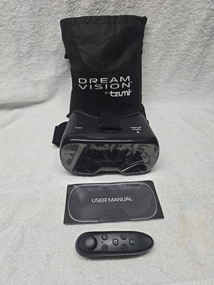 Tzumi DreamVision Virtual Reality 3D Smartphone Headset w/ BT Game Controller