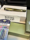 Levenger,”Celluloid Green”Fountain Pen, Spiral, Limited Edition, NEW, Germany — photo 8