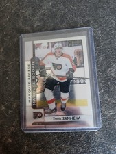 2017-18 O-Pee-Chee Platinum Marquee Rookie Travis Sanheim Card# 173. rookie card picture