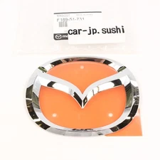 Mazda Genuine 2009-2015 MX-5 Miata RX-8 Front Bumper Chrome Emblem Logo Badge