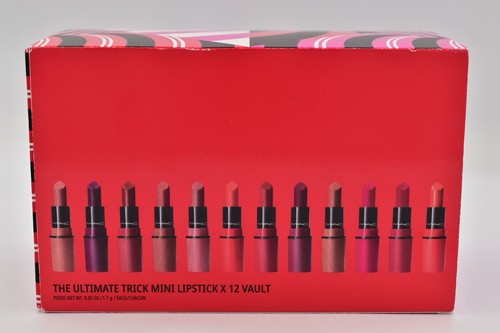 MAC The Ultimate Trick Mini Lippenstift X 12 Vault 12 Hypnotising Holiday Neu OVP - Bild 2 von 12