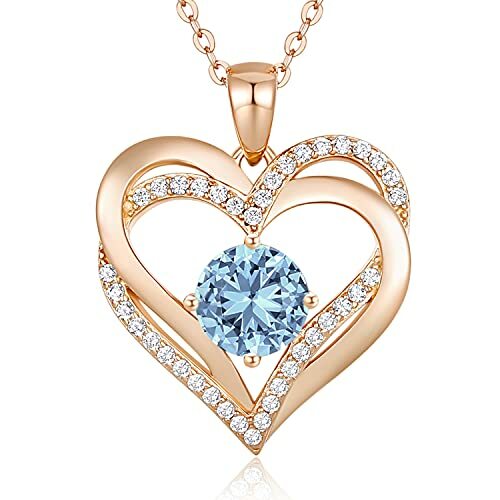 Louisa Secret Rose Gold Love Heart Necklace 925 Sterling Silver Pendant Neckl Ebay