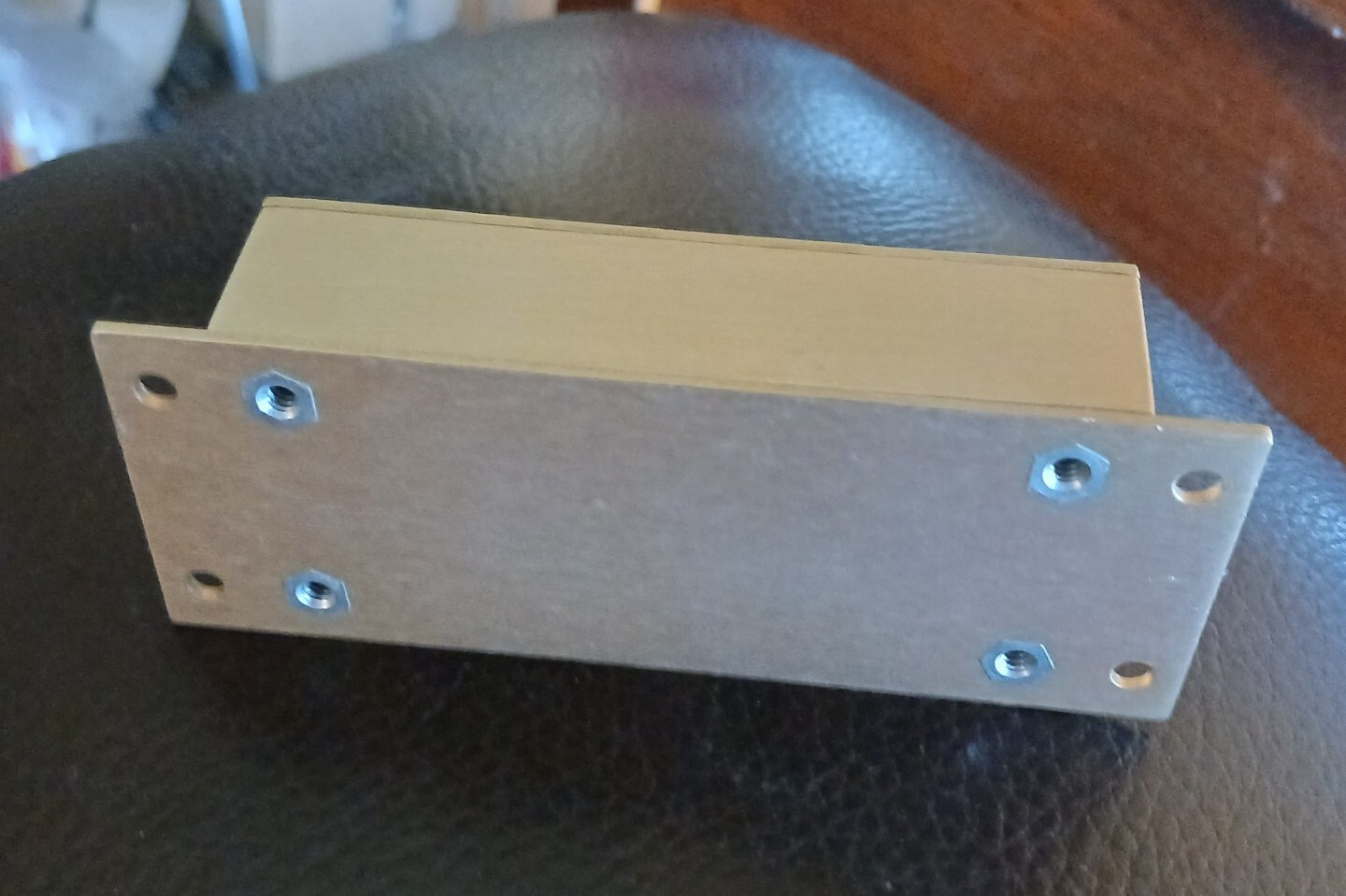 Compac Dev Corp Anodized Aluminum  P/N 51125-075-1 3.25x1.5x0.875 RF RFI