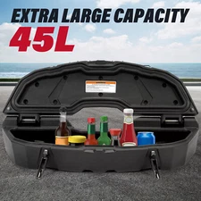 For Can-Am Maverick X3 Outlander 12 Gal 45L Storage Cargo Box Black #715003879
