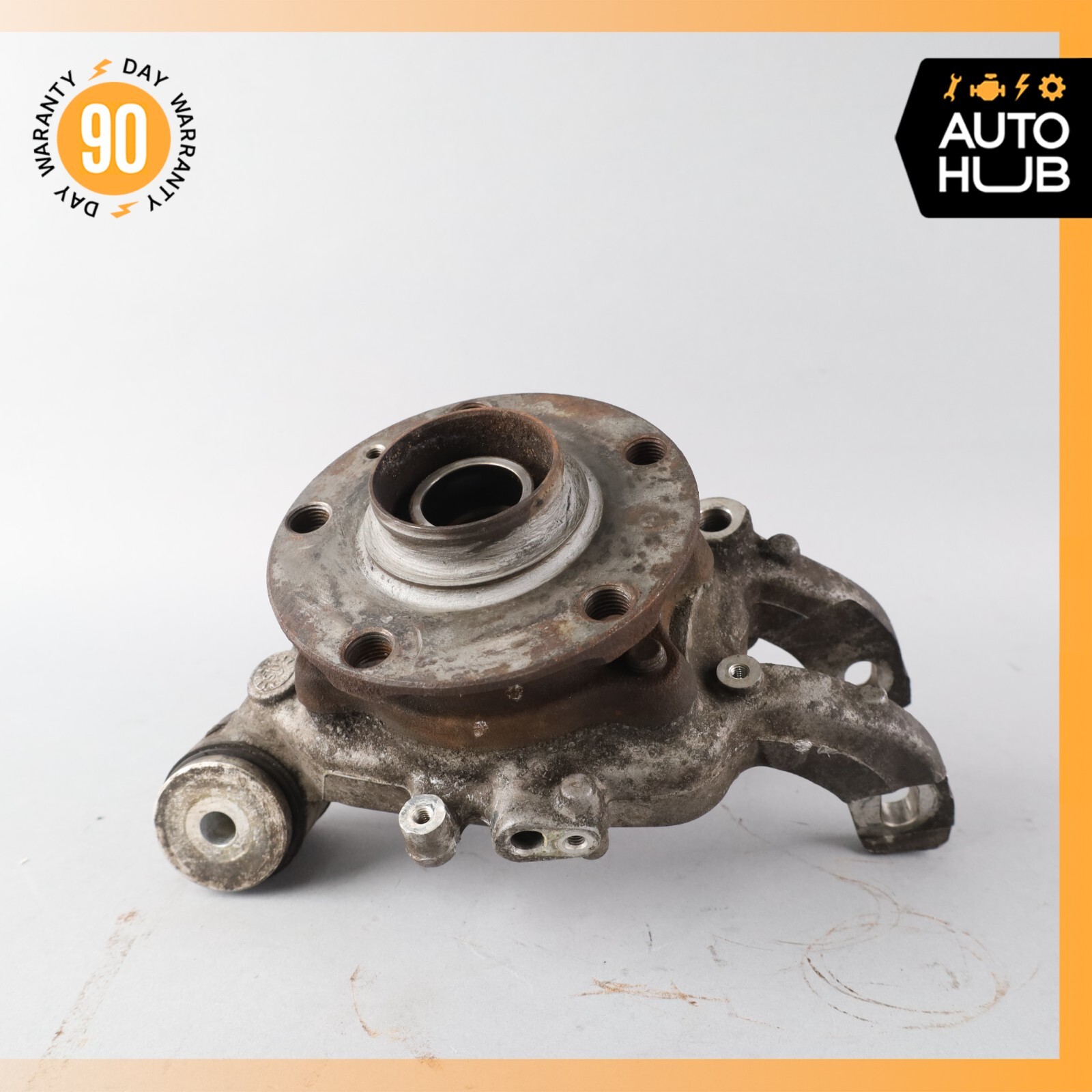 07-11 Bentley Continental GTC Rear Right Side Spindle Knuckle Hub OEM 62k