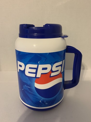 Vintage Pepsi 64 Oz Insulated Mug Jug Whirley USA Jumbo Mug 1990’s Retro - 第 1/9 張圖片