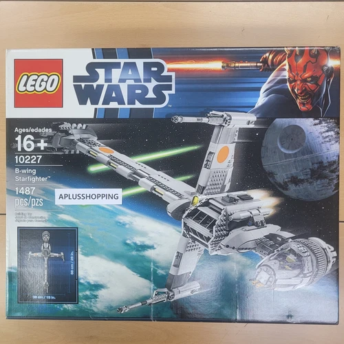 Lego 10227 UCS Star Wars B-Wing Starfighter 1487pcs Expedited Shipping-Sealed
