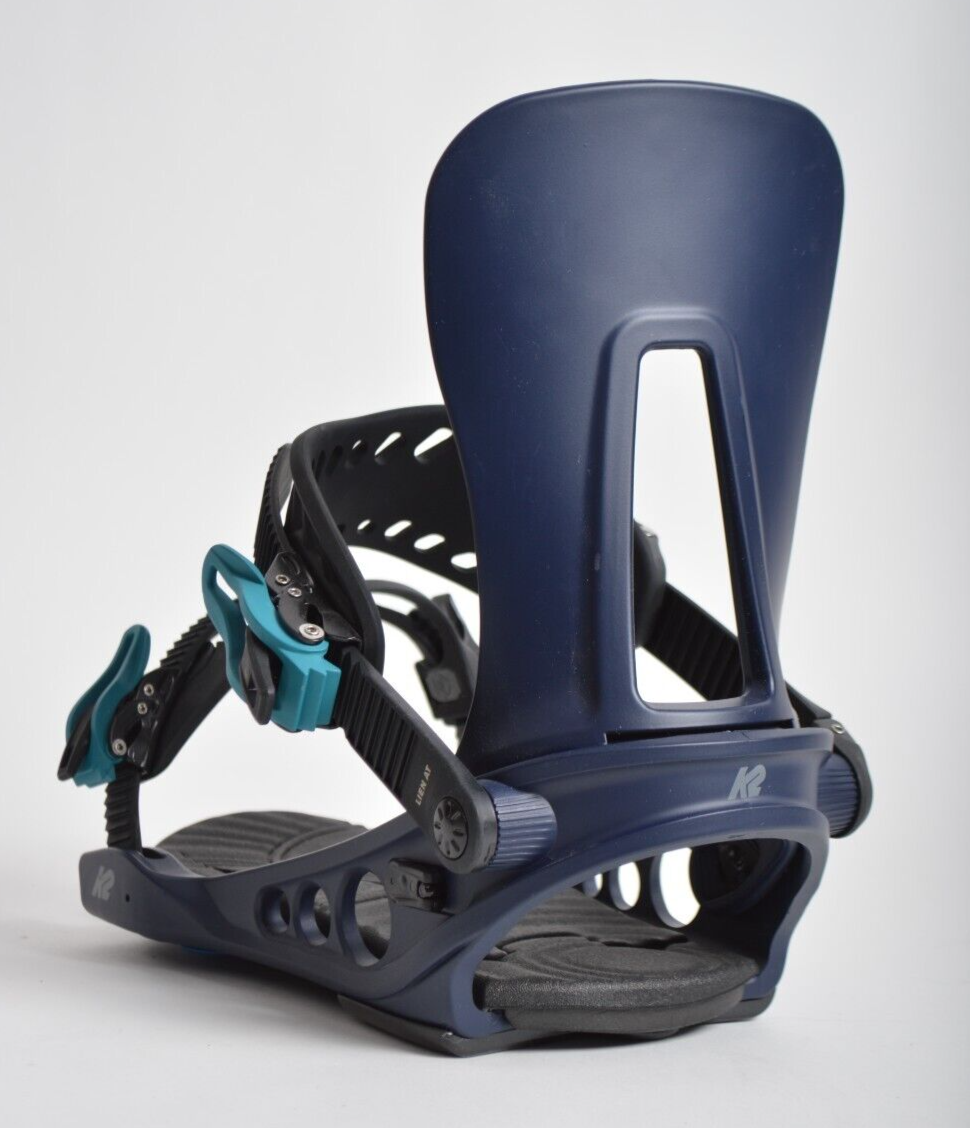 NWOB Unisex K2 Lien AT Snowboard Bindings $280 M blue Pat Moore