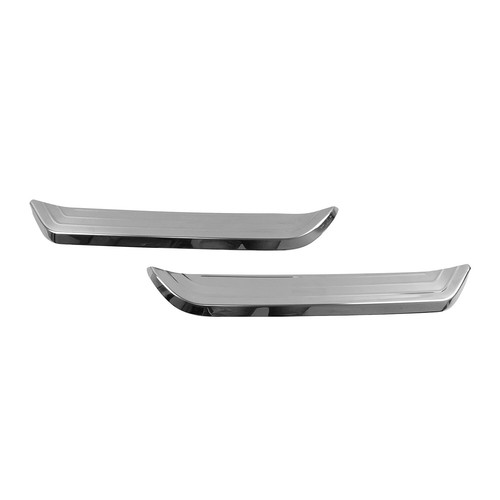 Grille de pare-chocs avant en acier inoxydable chromé pour Nissan Qashqai J11 (2014