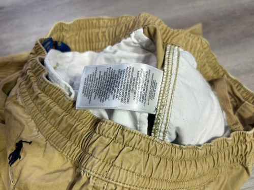 POLO RALPH LAUREN YOUTH KIDS BOYS GIRLS Pants Size Small (8) Elastic Waist Khaki - Picture 6 of 8