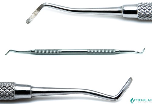 5 Pcs Excavator Dental Spoons 1mm, 1.2mm, 1.5mm(round), 1.5mm(straight), 2mm Set - Picture 6 of 6