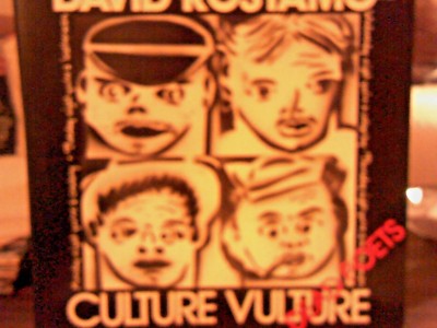 David Rostamo (2) Slum Lord and Culture Vulture''  7.51 /12'' singles 