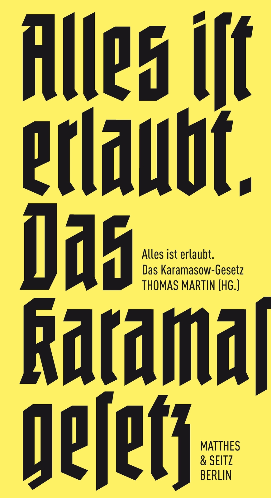 Thumbnail - Alles Ist Erlaubt. Thomas Martin