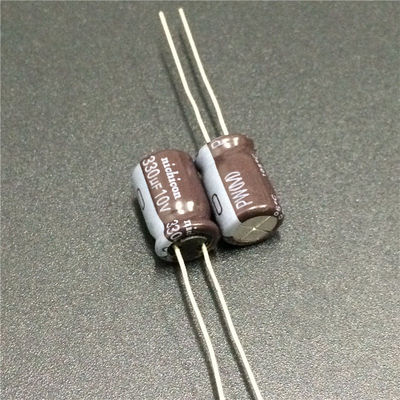 80pcs 10V 330uF 10V Nichicon PW 8x11.5mm Low Impedance Long Life Capacitor