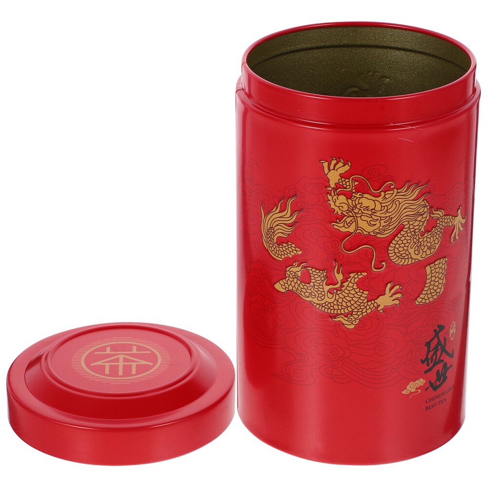 Metal Tea Jewelry Boxes Jar Candy Sealed Containers for Food Air Tight