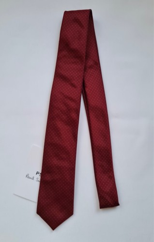 Neue Paul Smith Krawattennadel Punkte Muster 100 % Seide - Bild 2 von 4