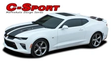 2016 2017 2018 Camaro C-SPORT Rally Racing Stripe 3M Vinyl Graphic Decal SS V6