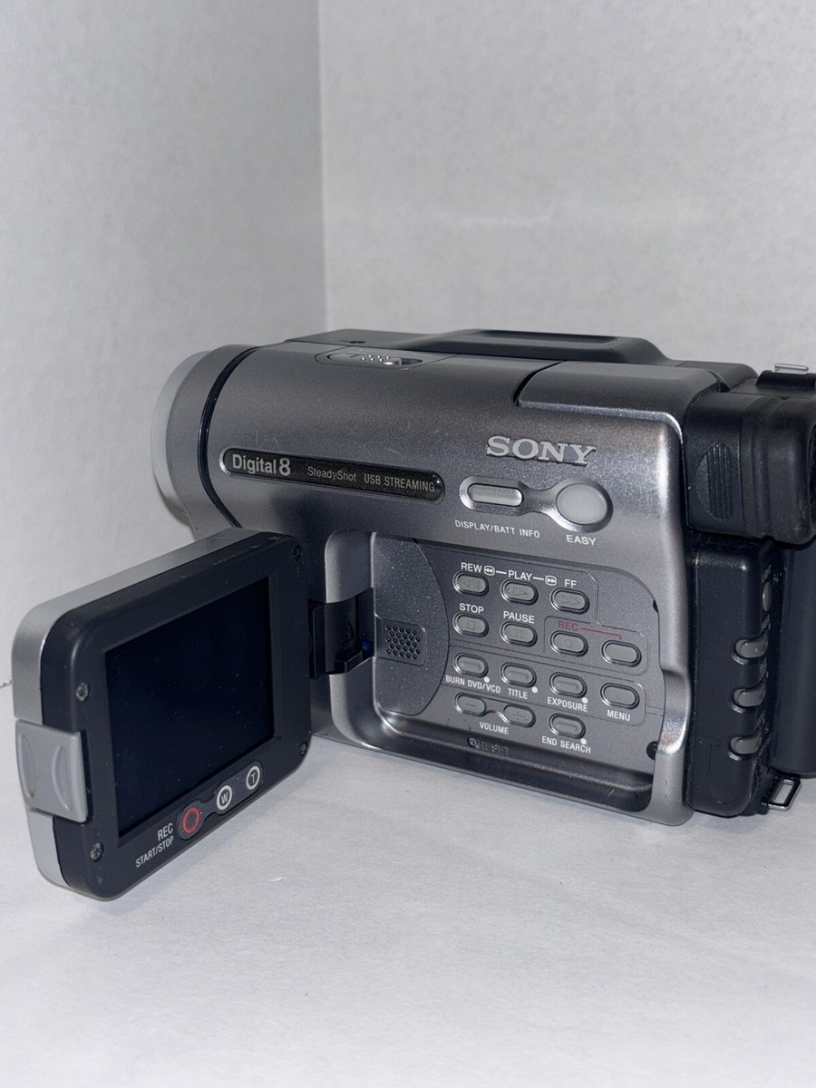 SONY HANDYCAM Video8 CCD-TR280 ⑤ Sony DCR TRV280 Digital 8 Camcorder Review - YouTube
