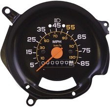 1981-87 Chevygmc Pickups Suvs Suburban Speedometer Wlight Orange Needle