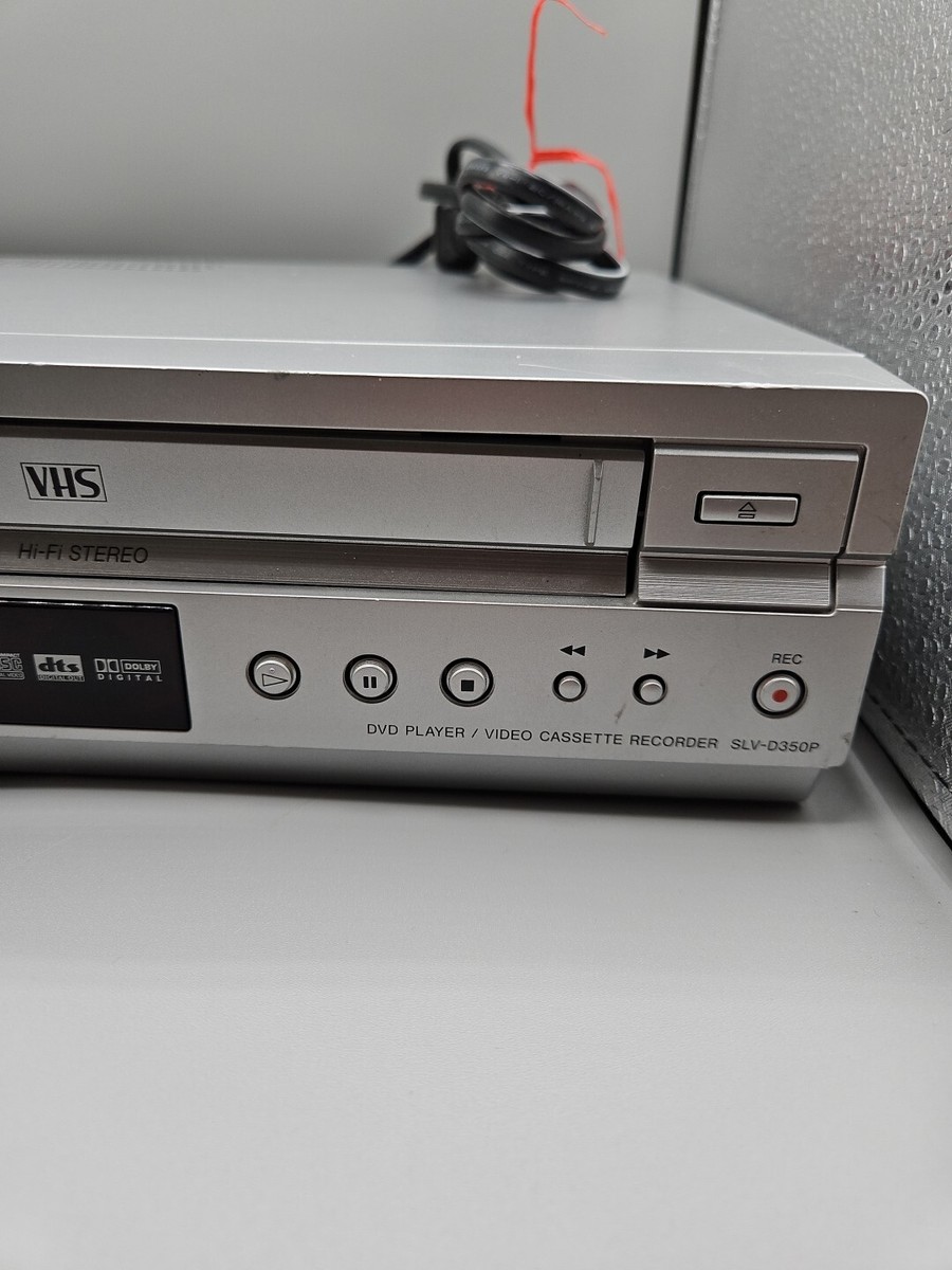 Sony SLV-D350P DVD VCR Combo Player VHS Hi-Fi Stereo