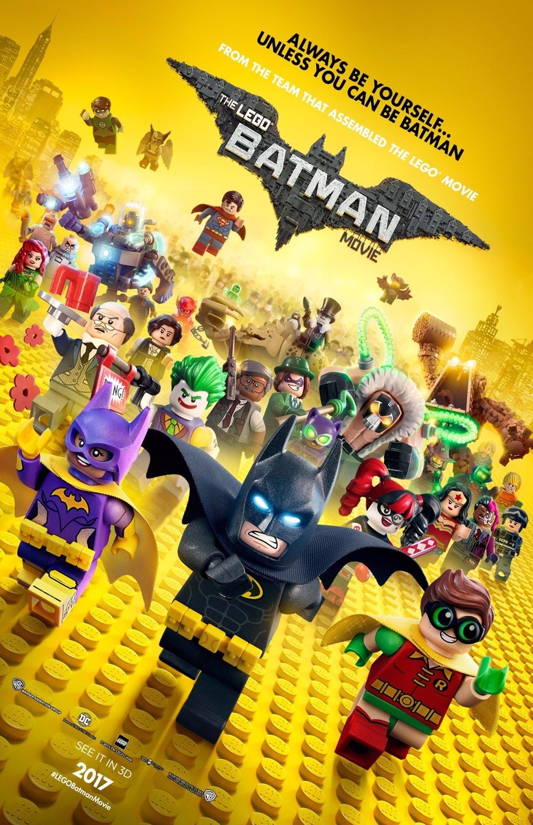 The Lego Batman Movie poster (c) 11 x 17 inches Lego poster
