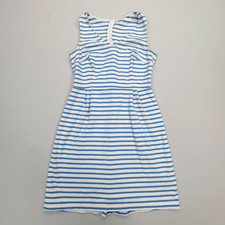 Old Navy Dress Womens Medium White Blue Stylish Dress Casual Comfort Outdoors