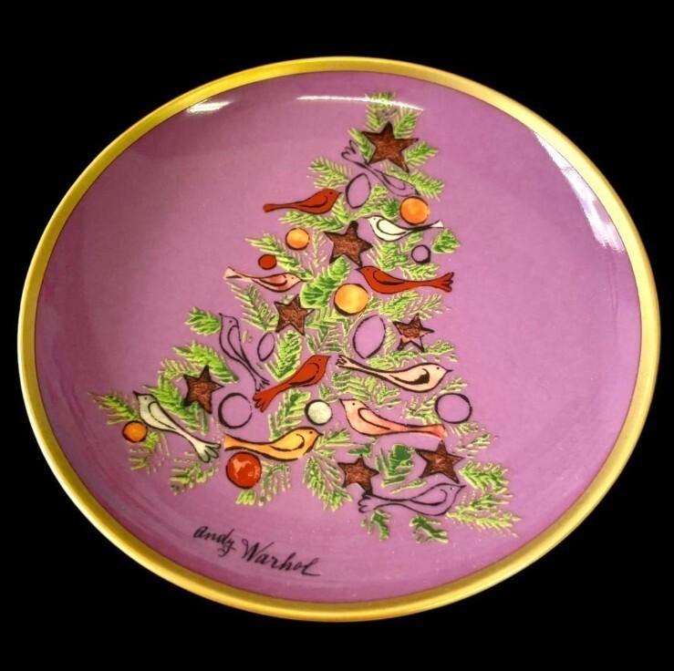 Tiffany & Co. Andy Warhol Collection Mini Plate Rare Item #702EK27