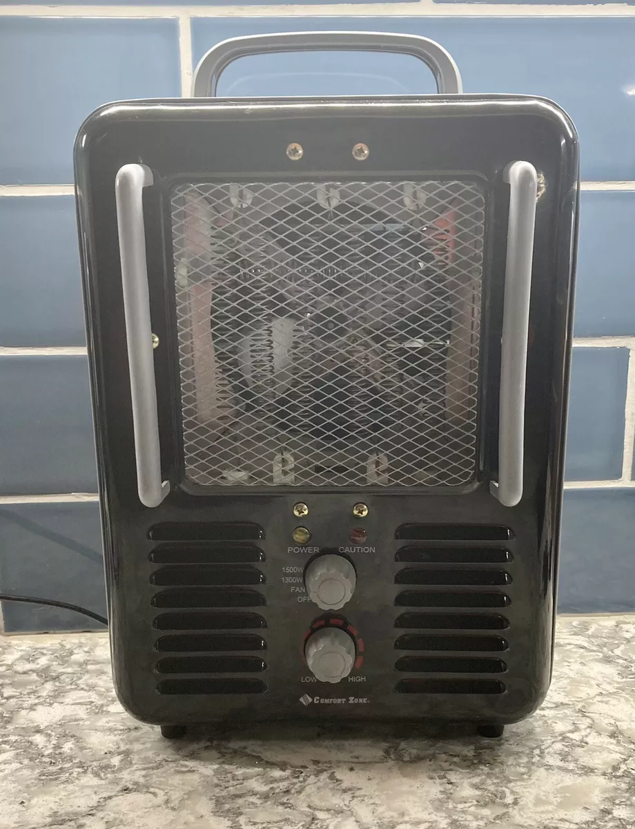 Comfort zone space heater outlet