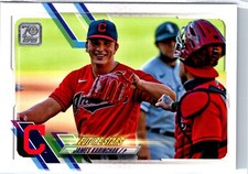2021 Topps - James Karinchak #361 Cleveland Indians