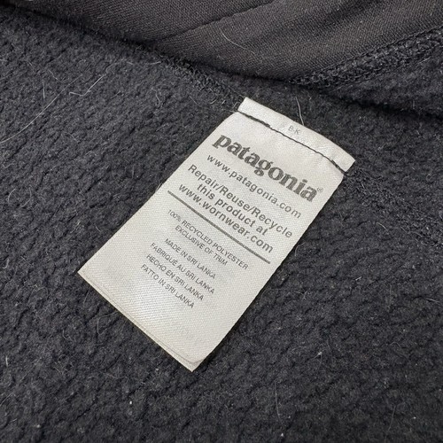 Patagonia Better Sweater Fleece Vest Mens Med Black Full Zip Sleeveless Outdoor - Picture 5 of 8