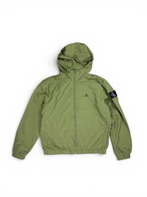 Calvin Klein Jeans Windbreaker J30J325106 Olive Herren Jacke Neu S OVP UVP149