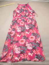 Ann Taylor Size 8 Womens Multicolor Floral Maxi A Line Beauty Comfy Sundress 214
