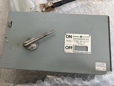 GE PANEL SWITCH QMR364, THFP364, 200 AMP, 600V, WITH HARDWARE