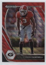 2021 Panini Prizm Draft Picks Ruby Wave Prizm Tyson Campbell #155 0y59