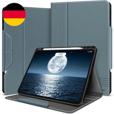 HOLIMET Hülle Für Ipad Pro 12.9 2022 6.Generation Mit Stifthalter, 2021/2020/201