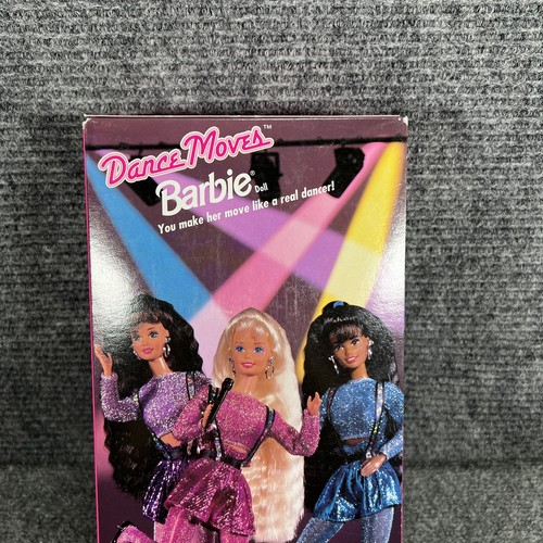Vintage Dance Moves Barbie Doll 1994 Mattel #13083 Blonde Pink Outfit NIB - Picture 8 of 12
