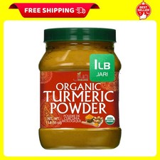 USDA Organic Turmeric Root Powder 100 Pure Raw Curcuma Antioxidant Longa 1 LB