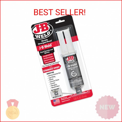 #ad J B Weld 50165 25ml Epoxy Syringe Plain $9.03