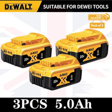 DeWalt DCB205 5.0Ah XR MAX Li-Ion Battery Replacement for 18V/20V Tools-TRIPLE..